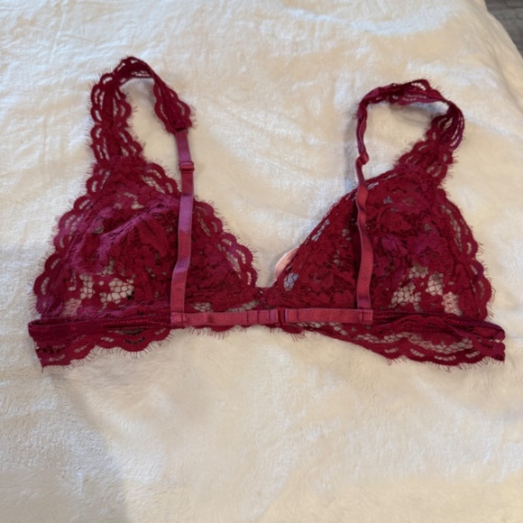 New! For Love and Lemons  Noelle Wireless Lace Bra 31307 - Picture 8 of 12